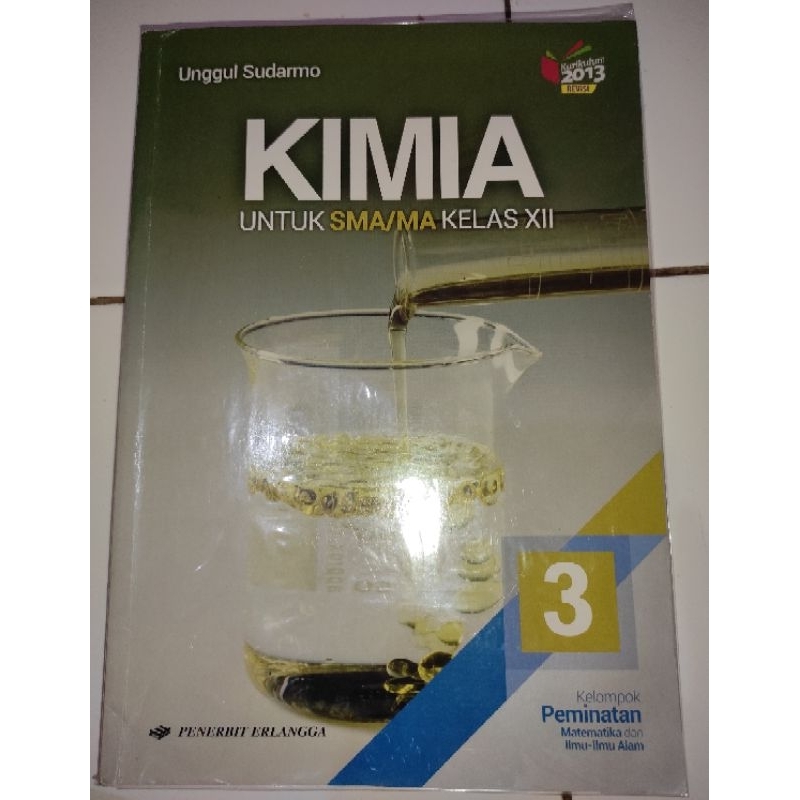 Buku Erlangga Pelajaran Kimia Kelas 12 (XII)