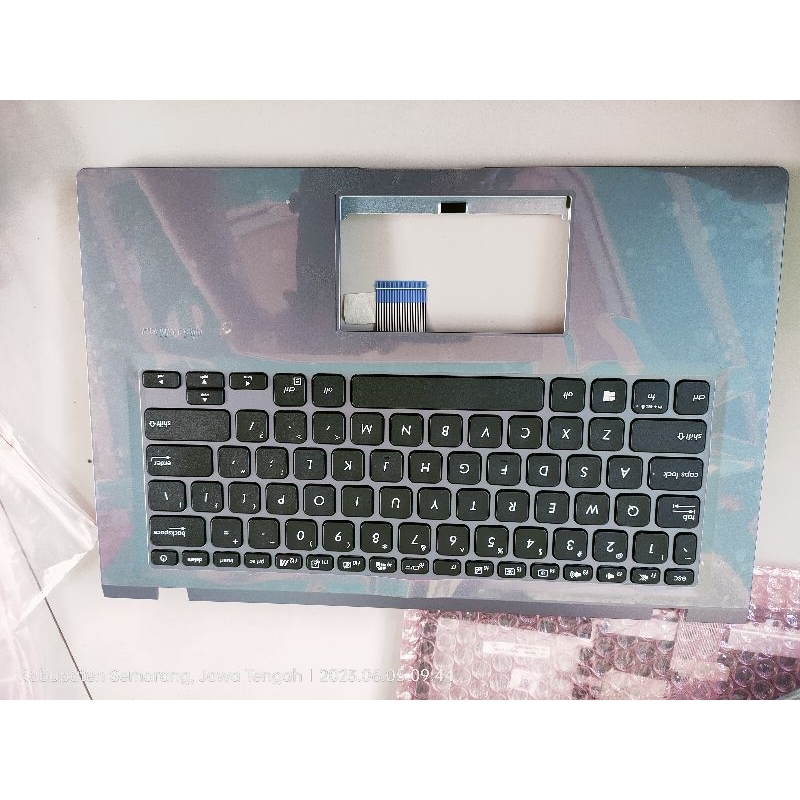 Top case Palm Rest Frame Keyboard Asus Keyboard Laptop Asus ASUS X415JA X415J X415JP X415MA X415 JA J JP MA X415m baru/new