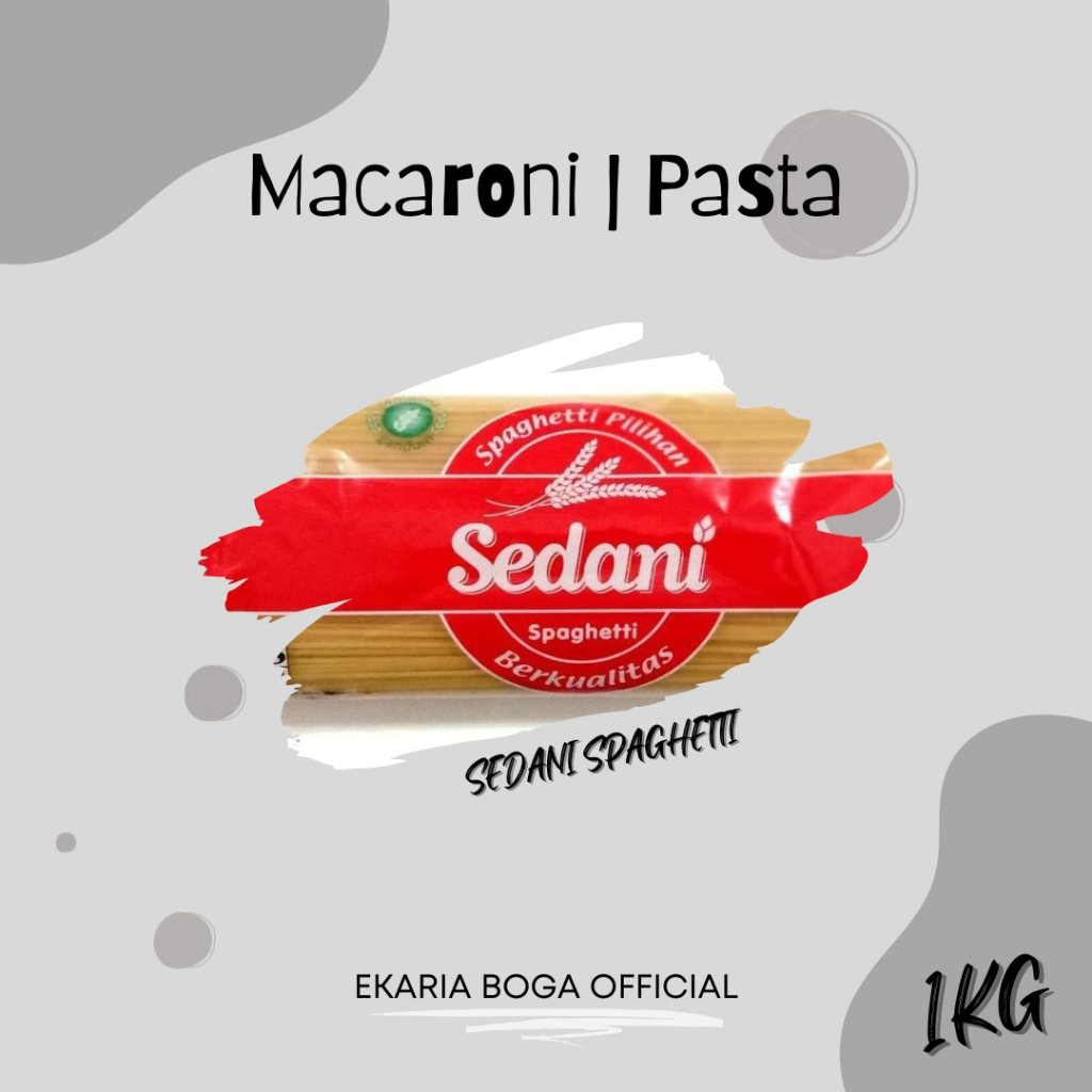 

PASTA | SPAGHETTI | SEDANI | SEDANI SPAGHETTI 1KG