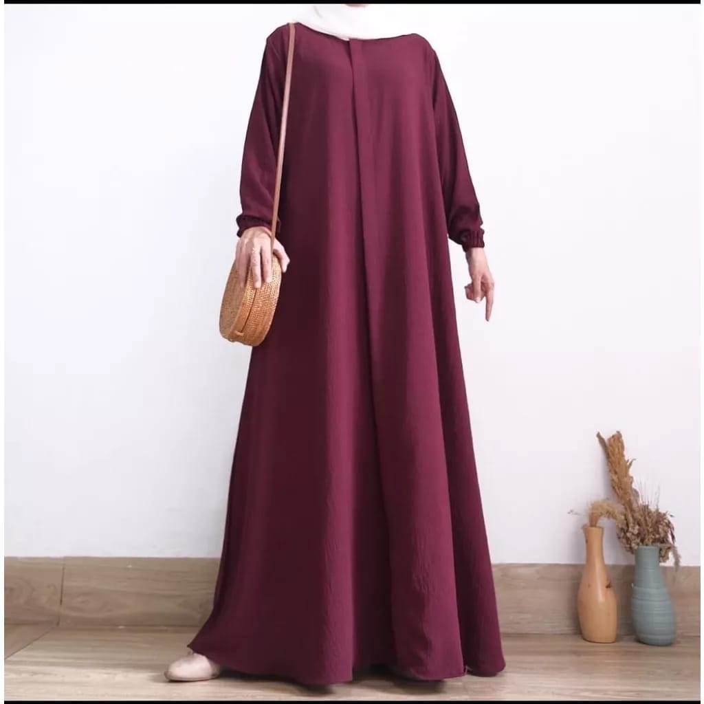 HD16:[NEW GAMIS CRINGKLE AIRFLOW][GAMIS POLOS MAROON SERIES TELARIS] [LINERA DRESS MAXI] [ FASHION MUSLIM TERBARU SIZE S M L XL [GAMIS WANITA TERBARU 2023] [ GAMIS JUMBO, BUSUI TERLARIS MODERN KEKINIAN] [ ELEGANT]BEST SELER