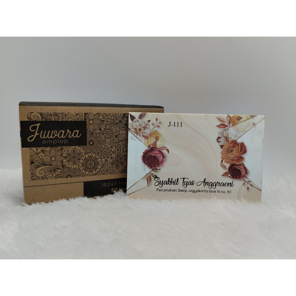 

Amplop Juwara J 111 Real Pict Isi 50pcs Tanpa Cetak
