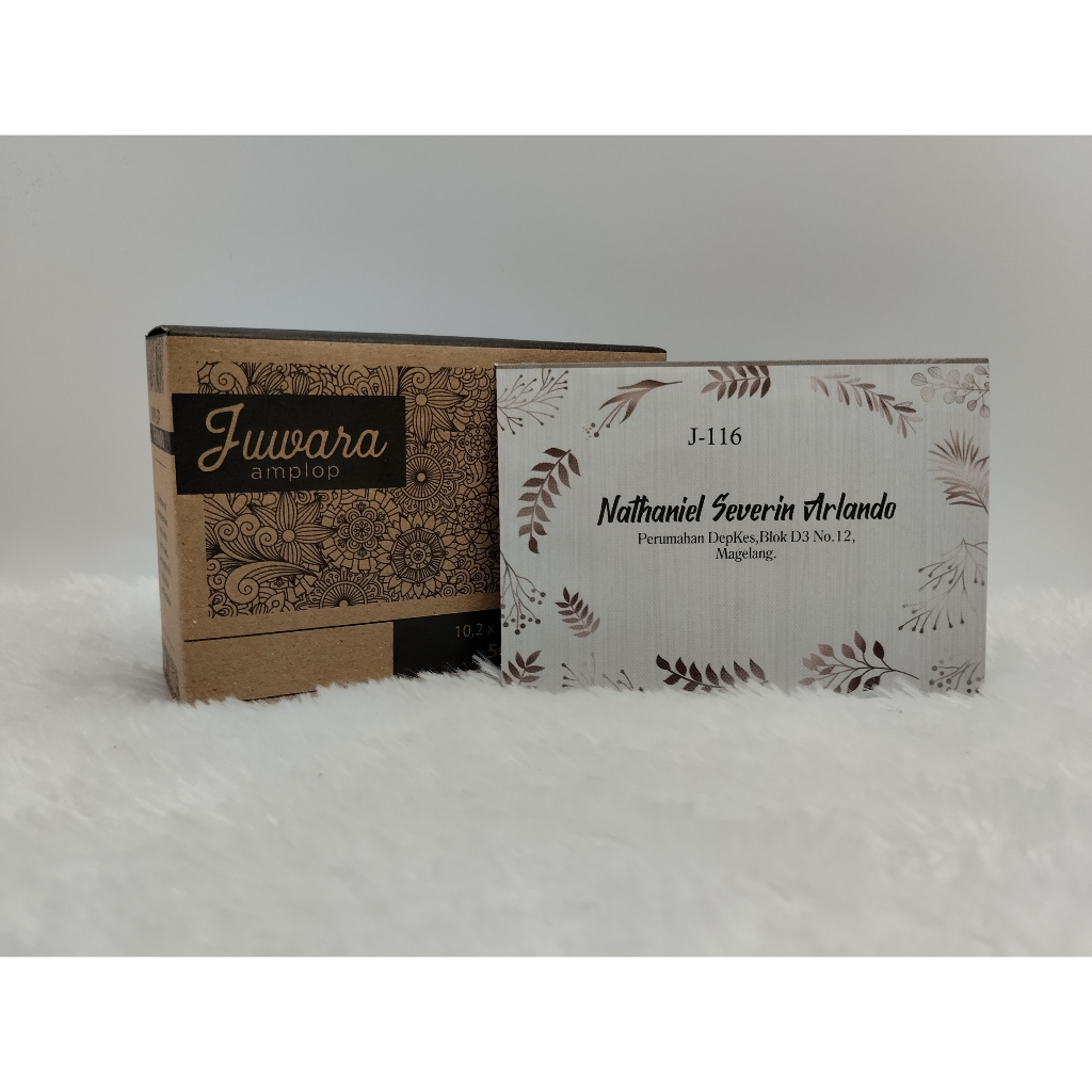 

Amplop Juwara J 116 Real Pict Isi 50pcs Tanpa Cetak