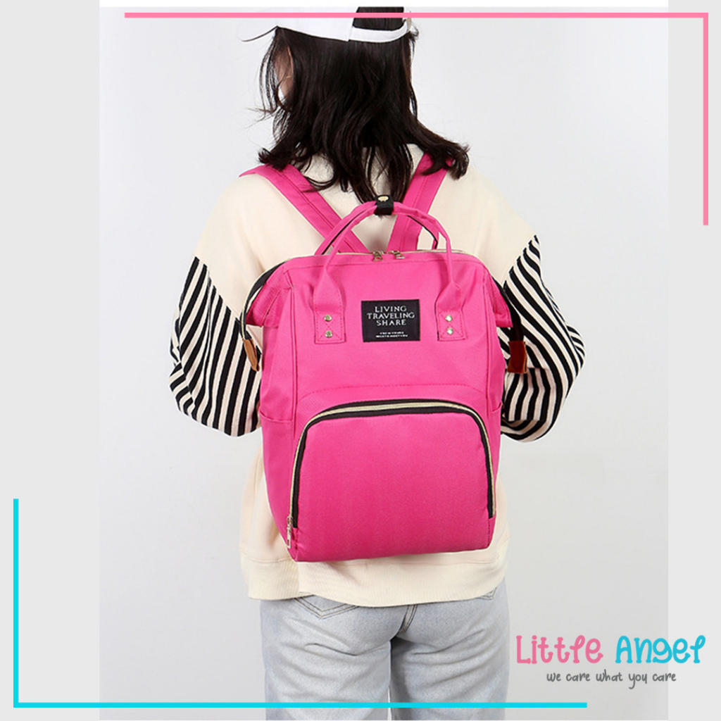 MOMMY DIAPER BAG TAS BAYI Kecil Ransel Besar Perlengkapan Ibu Bayi Peralatan Botol Susu Asi Popok Baby Newborn Multifungsi Back Pack Korea Premium