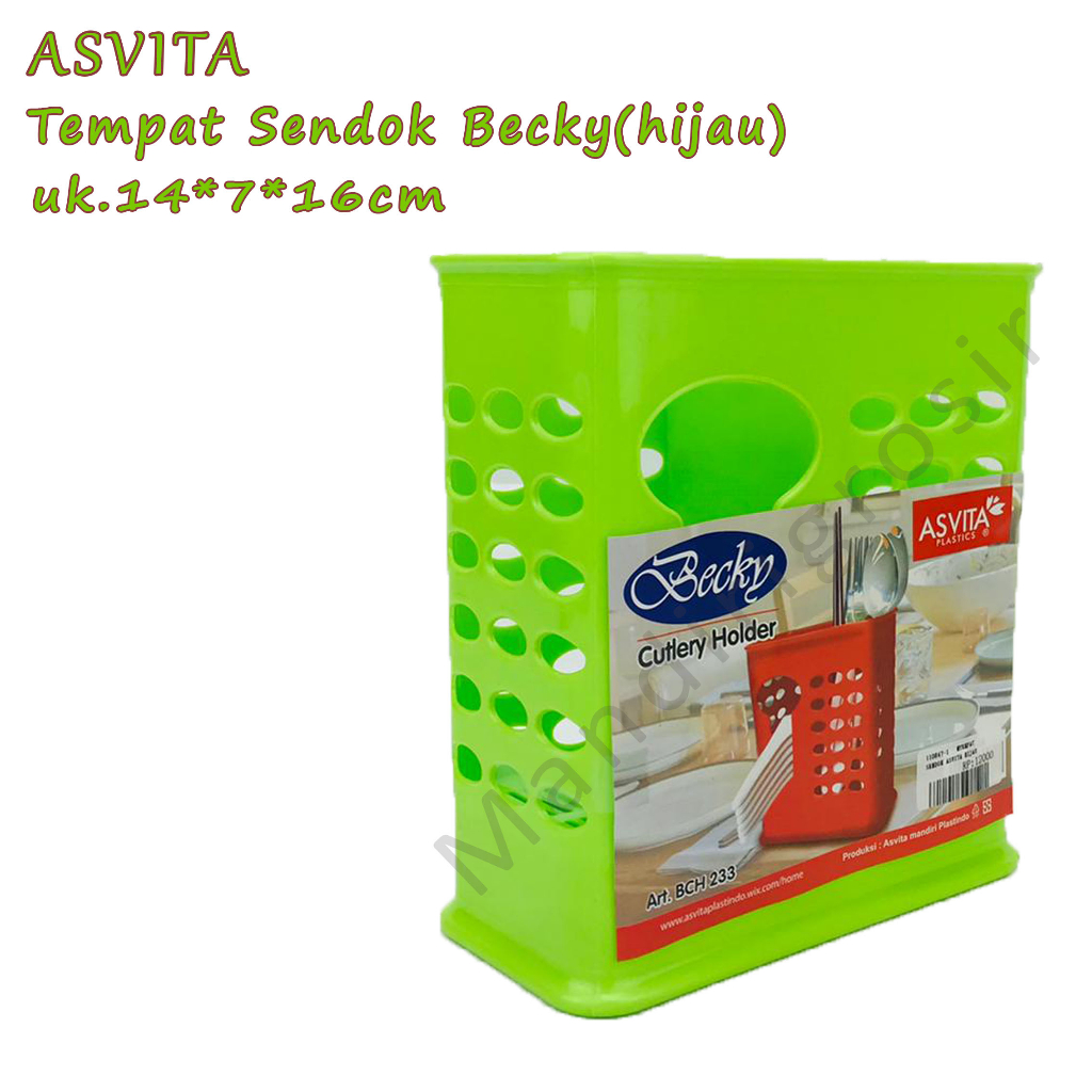 Tempat Sendok &amp; Garpu Becky* Tempat Sendok Asvita* Cutlery Holder* BCH-223