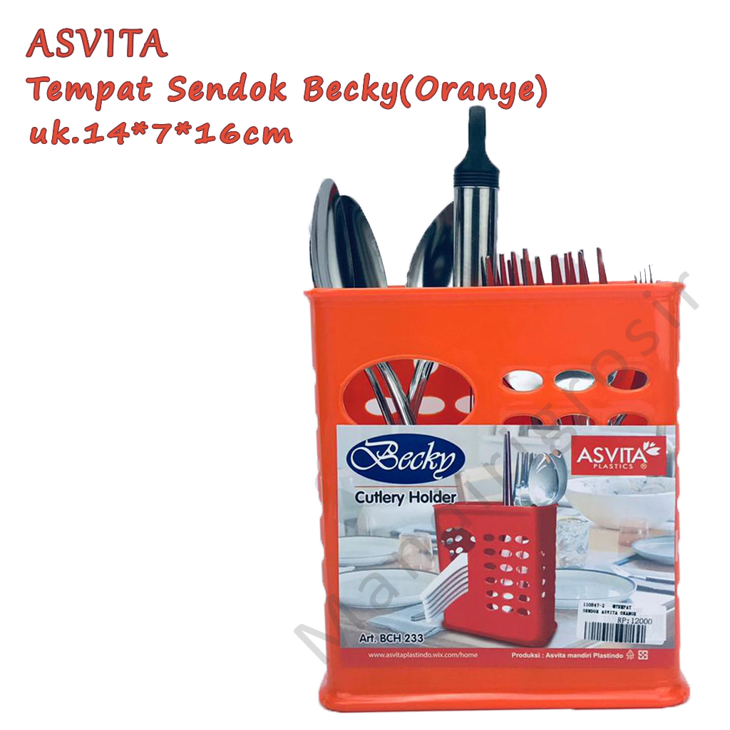 Tempat Sendok &amp; Garpu Becky* Tempat Sendok Asvita* Cutlery Holder* BCH-223