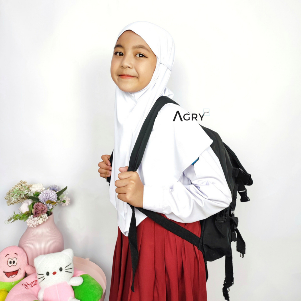 ᴀɢʀʏ Hijab Instan Tali Anak Jersey | Khalisa