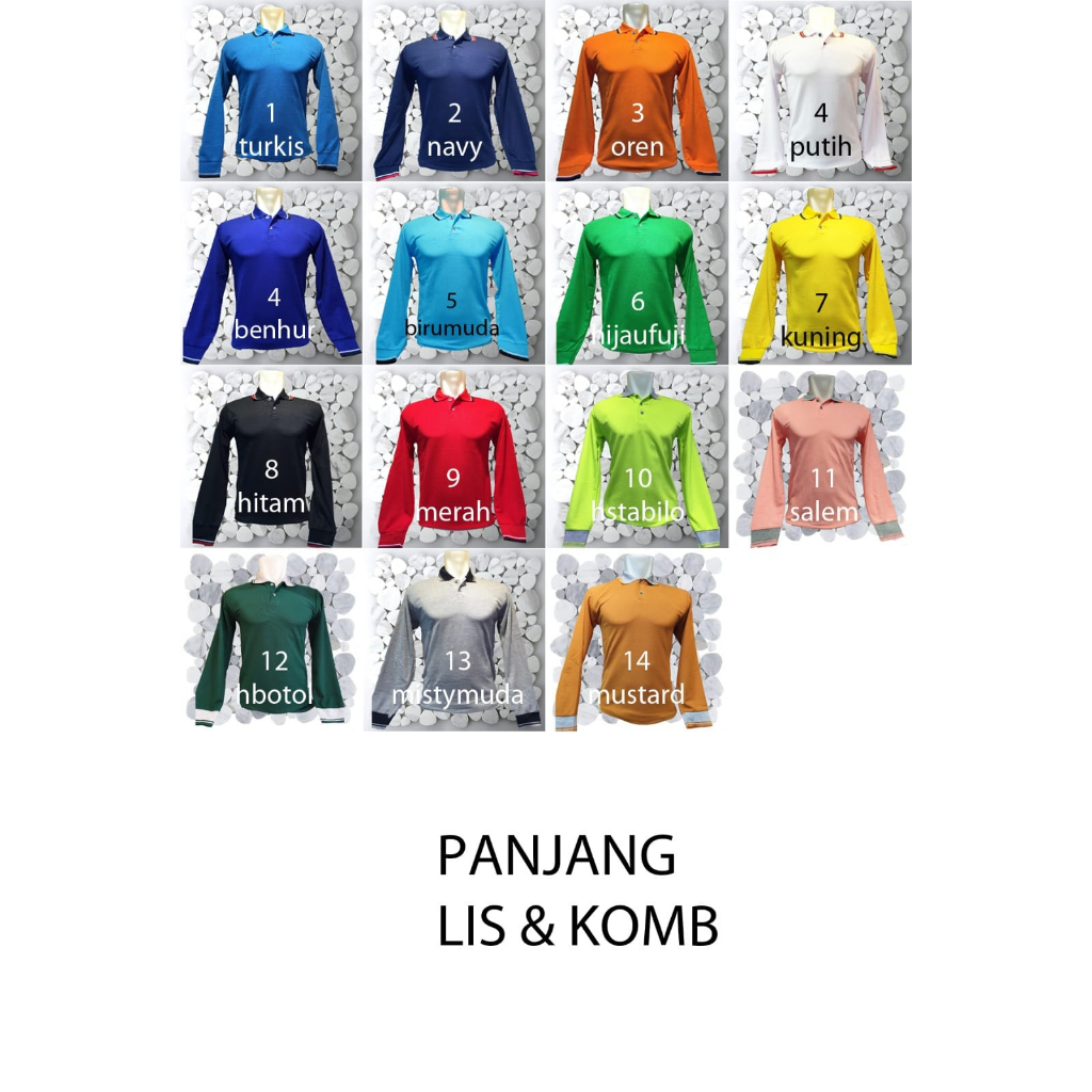 POLO SENSUS 2023 - BAJU POLO SENSUS PERTANIAN - BAJU POLO KERAH TSHIRT