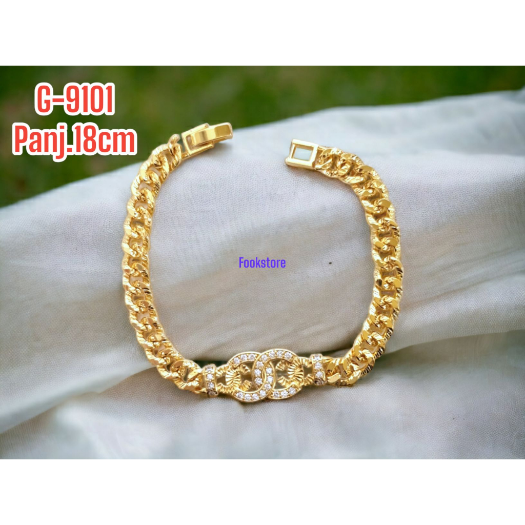 GELANG RANTAI DEWASA PERHIASAN XUPING FASHION WANITA/G-9101