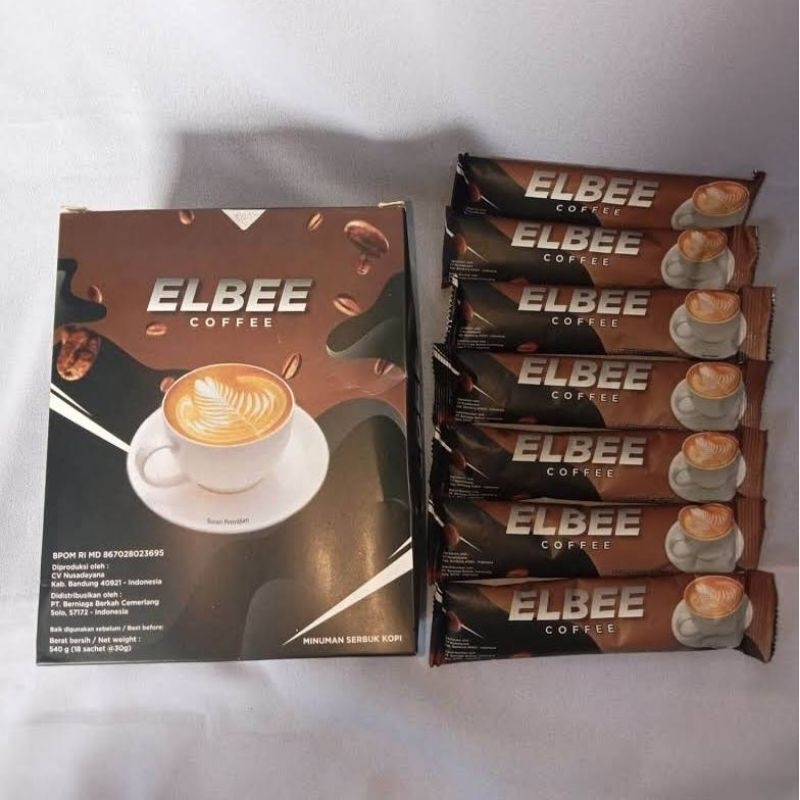 elbee coffee 1box isi 10 sachet