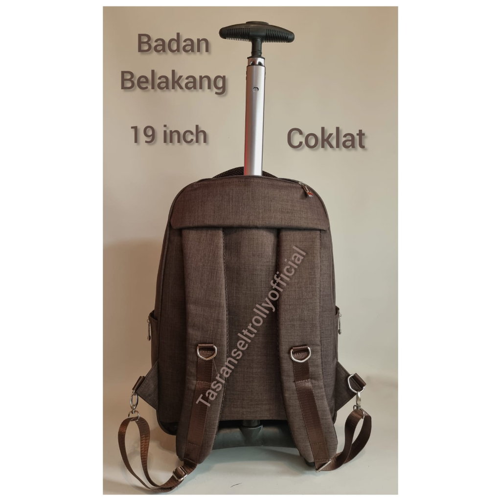 Tas Ransel Troli Laptop 19&quot;Polo Interclub 100%original