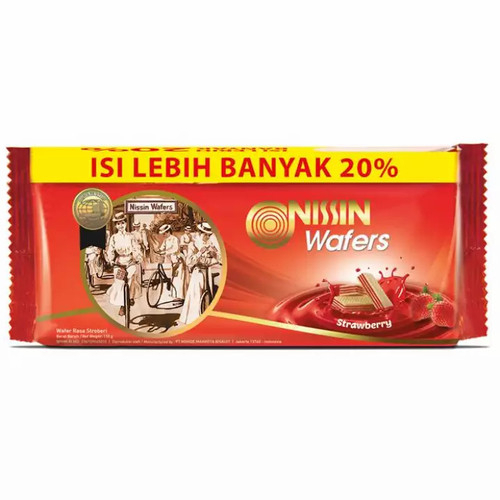 

Nissin Wafers Strawberry 132gr