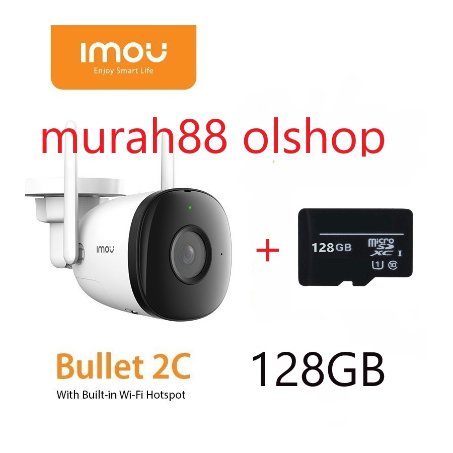 CCTV IPCAM Imou BULLET 2C Outdoor 2MP 1080P Wi-Fi Original Bergaransi