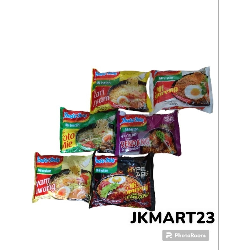 

INDOMIE Goreng, Soto, Ayam Bawang, Rendang, Kari Ayam dan Geprek