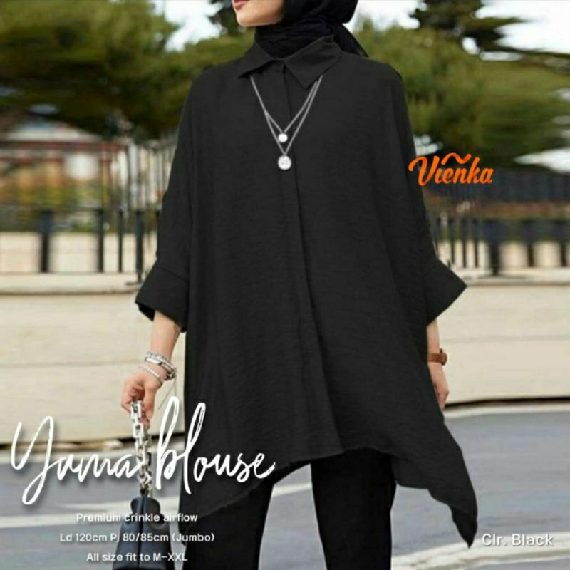 Yuma blouse crinkle aiflow jumbo LD 120 XXL
