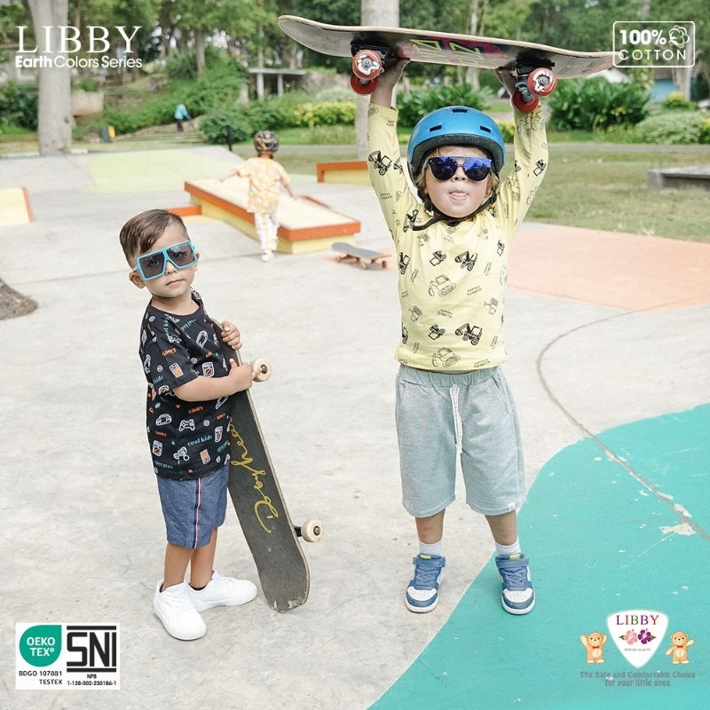LIBBY - KAI SHIRT LIBBY - KAOS ANAK LIBBY - ATASAN ANAK - BAJU ANAK LIBBY