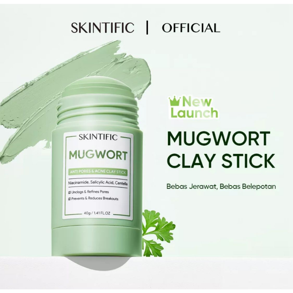 SKINTIFIC MUGWORT CLAY MASK STICK