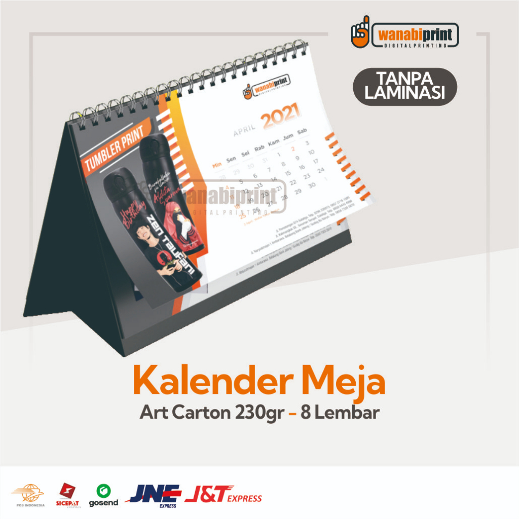 

Kalender Meja Dinding Duduk 230gr Custom Lucu Karakter Kerja Agenda Satuan Harian Sobek Jawa Anime