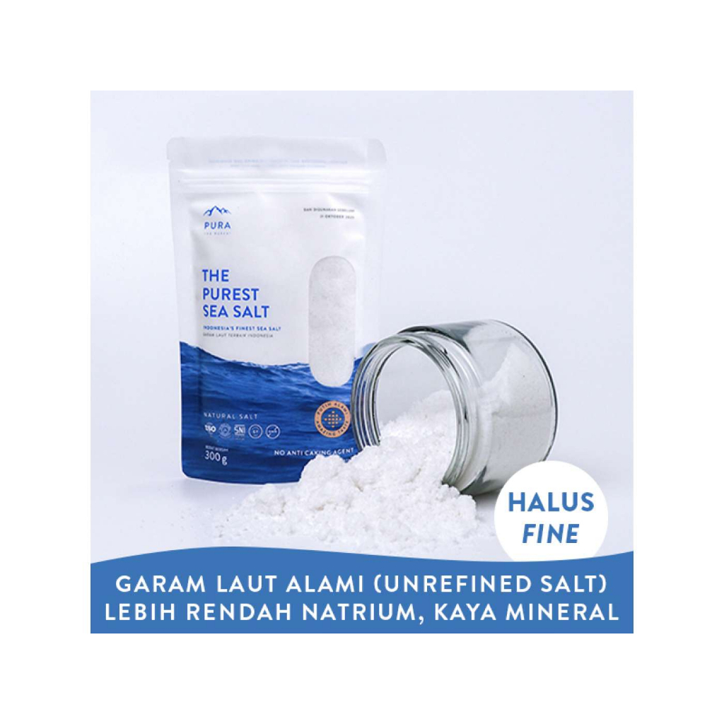 

Pura The Purest Sea Salt / Garam Laut 300gr