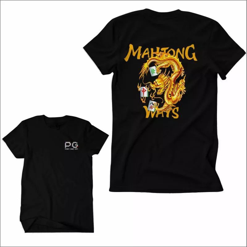Kaos T-Shirt Baju PG Shop Mahjong Way Baju Distro Game Slot