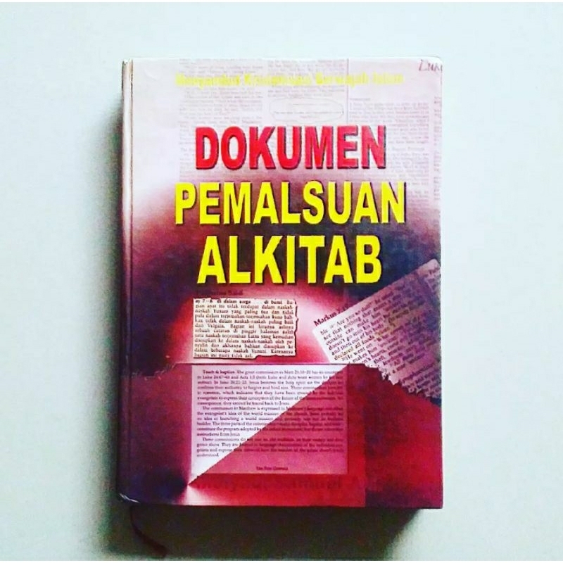 DOKUMEN PEMALSUAN ALKITAB (BIBEL) Karya Molyadi Samuel AM.