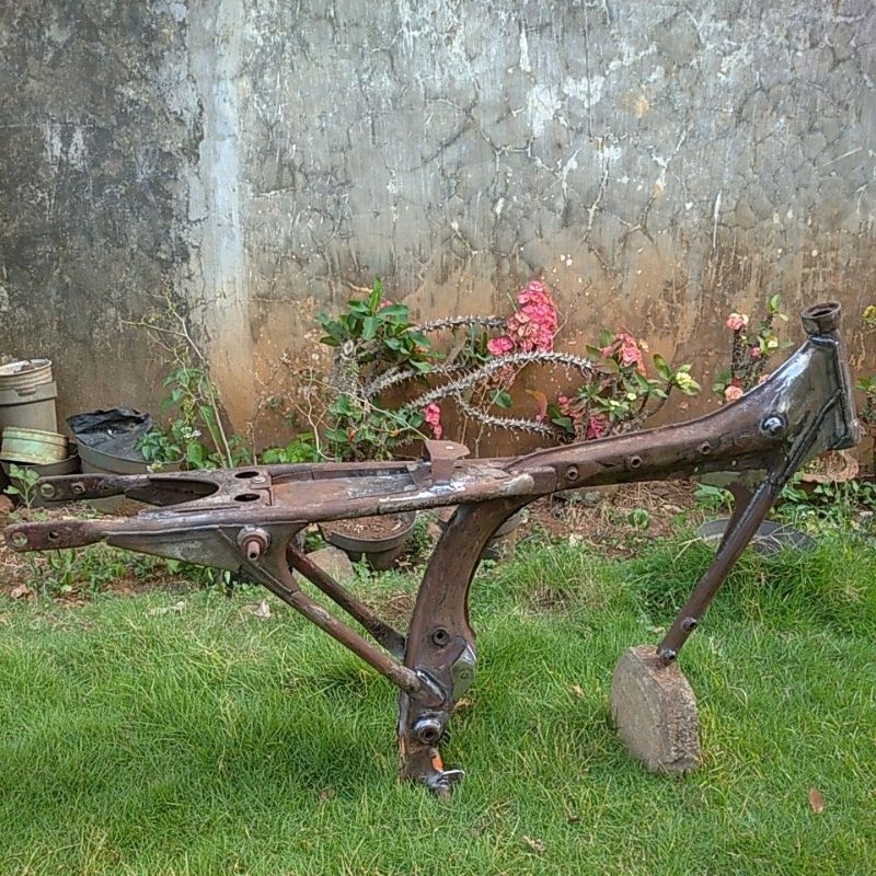 rangka gl100 kecil original rubah tatanan cb nganjukan