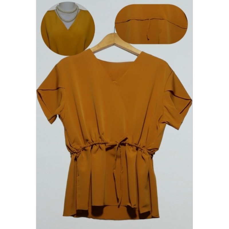 atasan wanita jumbo ld 120/blouse big size ld 120