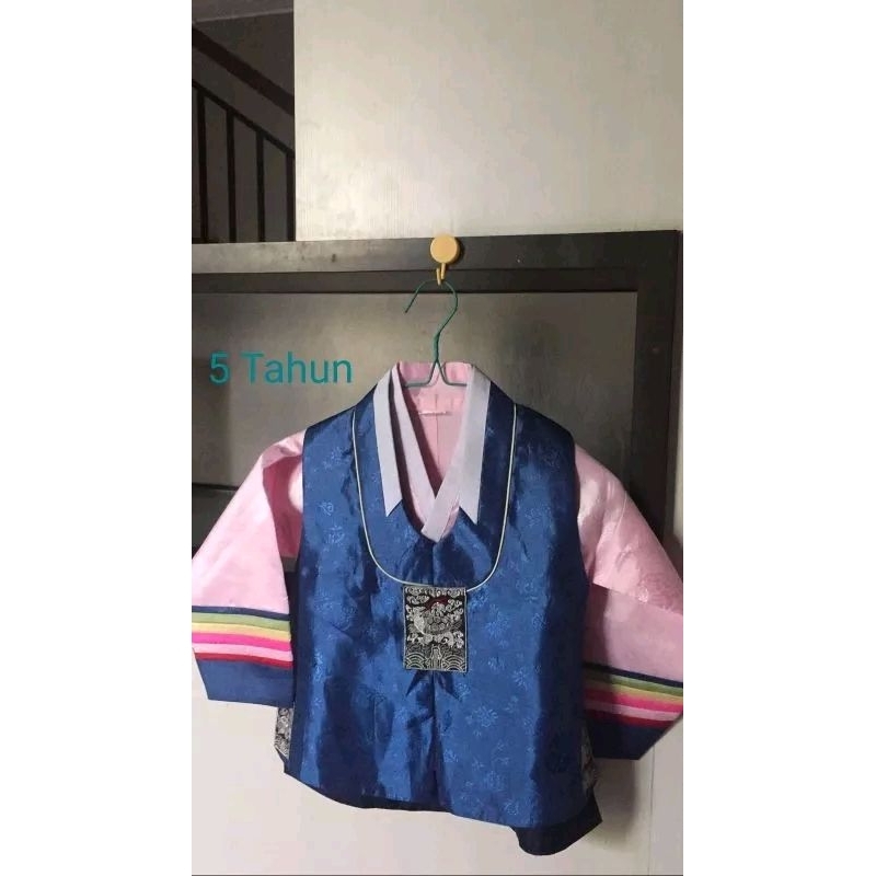 Hanbok Korea Anak Laki 5 tahun Preloved