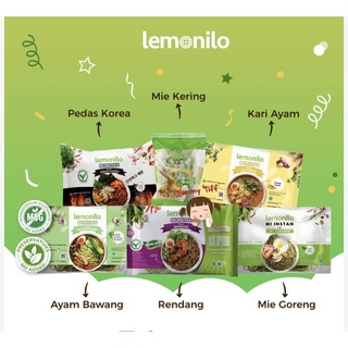 

Mie Instan Lemonilo ALL Varian Ayam bawang//Mie Goreng//Kari Ayam//Pedas Korean//Rendang//Lemonilo Original