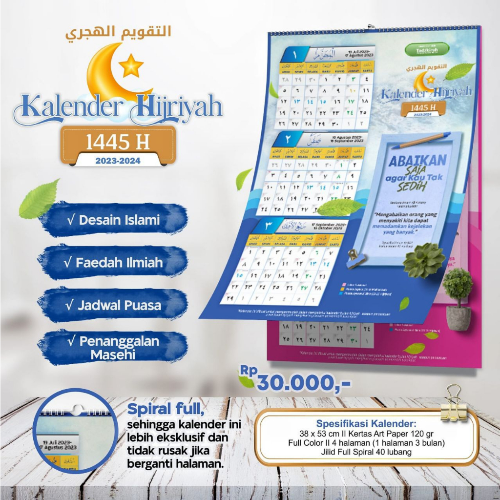 Kalender Hijriyah Muslimah Attuqa Dan Tadzkirah