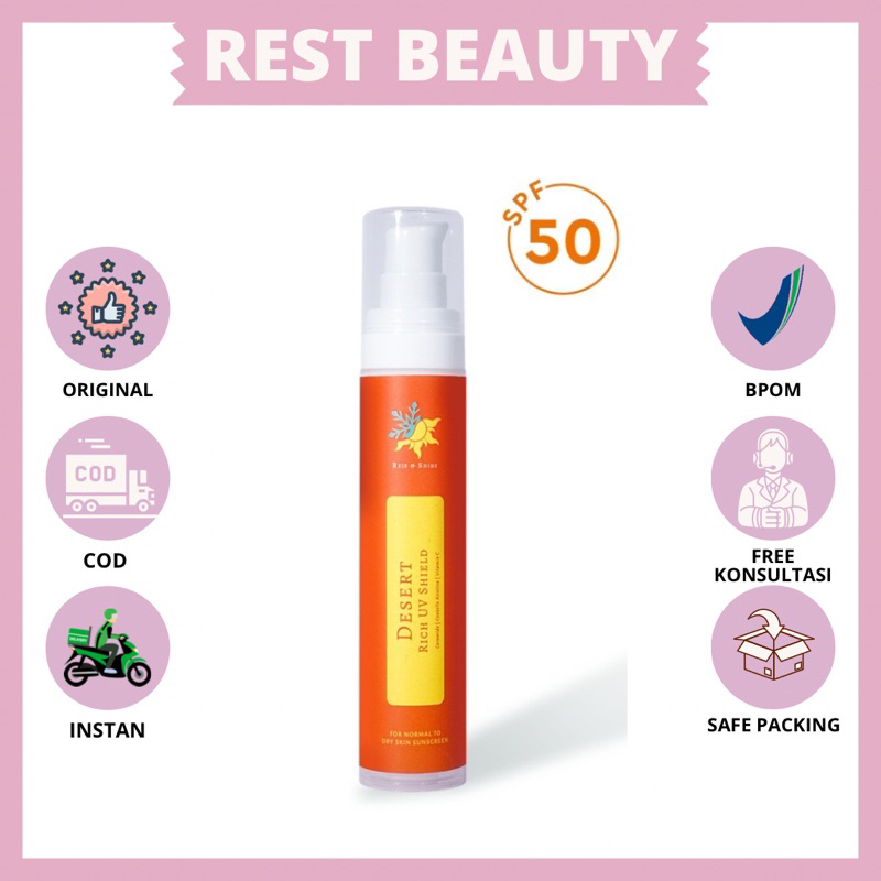 RESTBEAUTY - Rain Reizuka Desert Rich UV Shield by Reizuka Ari Sunscreen