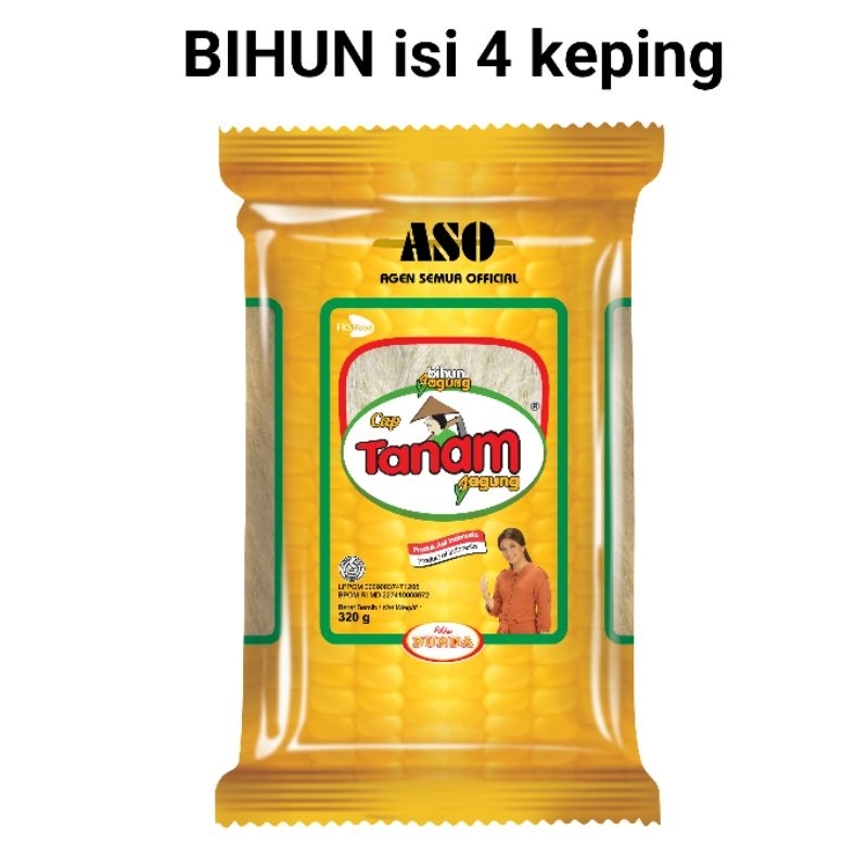 

BIHUN CAP TANAM JAGUNG 320 GRAM 4 KEPING PROMO !!!