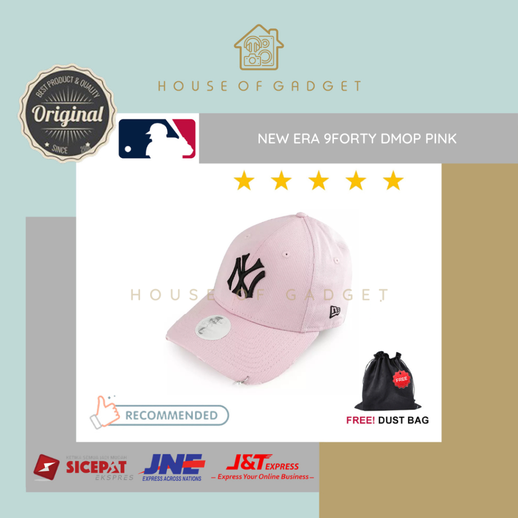 ORIGINAL New Era 9FORTY 940 MLB New York Yankees DMOP Pink Cap