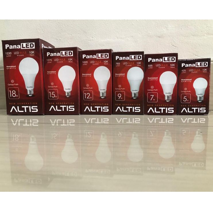 Lampu Led Bulb panaled - Altis