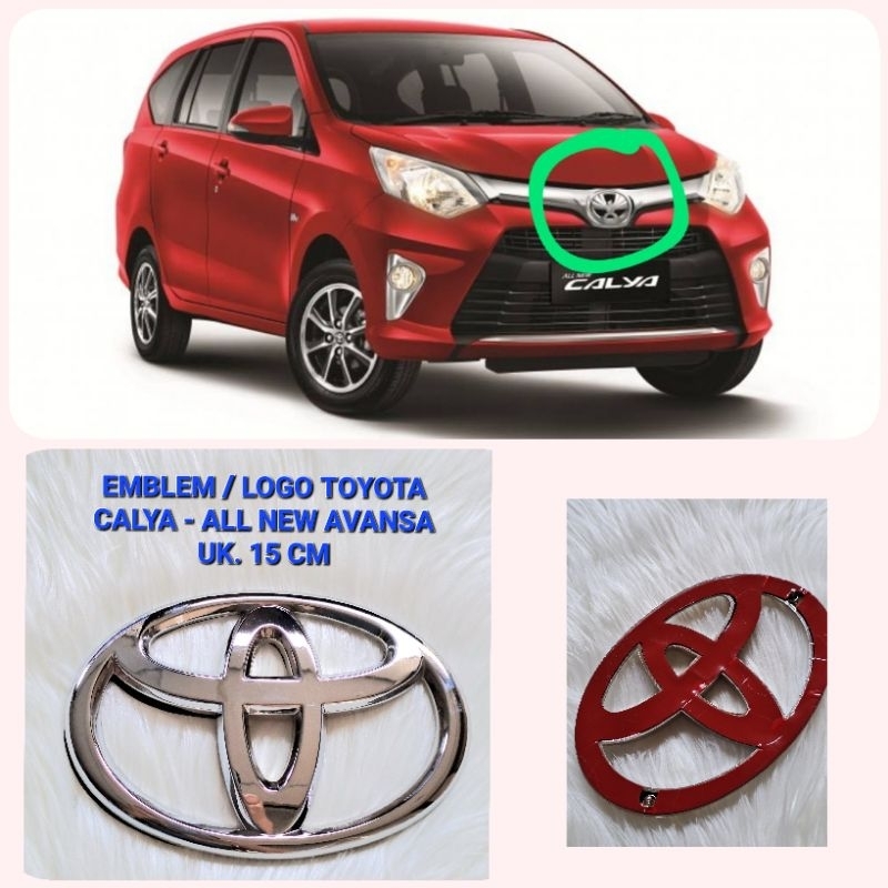 LOGO GRILL DEPAN TOYOTA CALYA