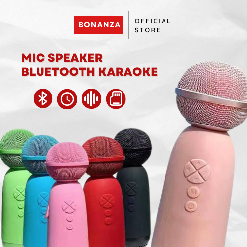 Mic Bluetooth Karaoke Tanpa Kabel Doff Silicone Terbaik