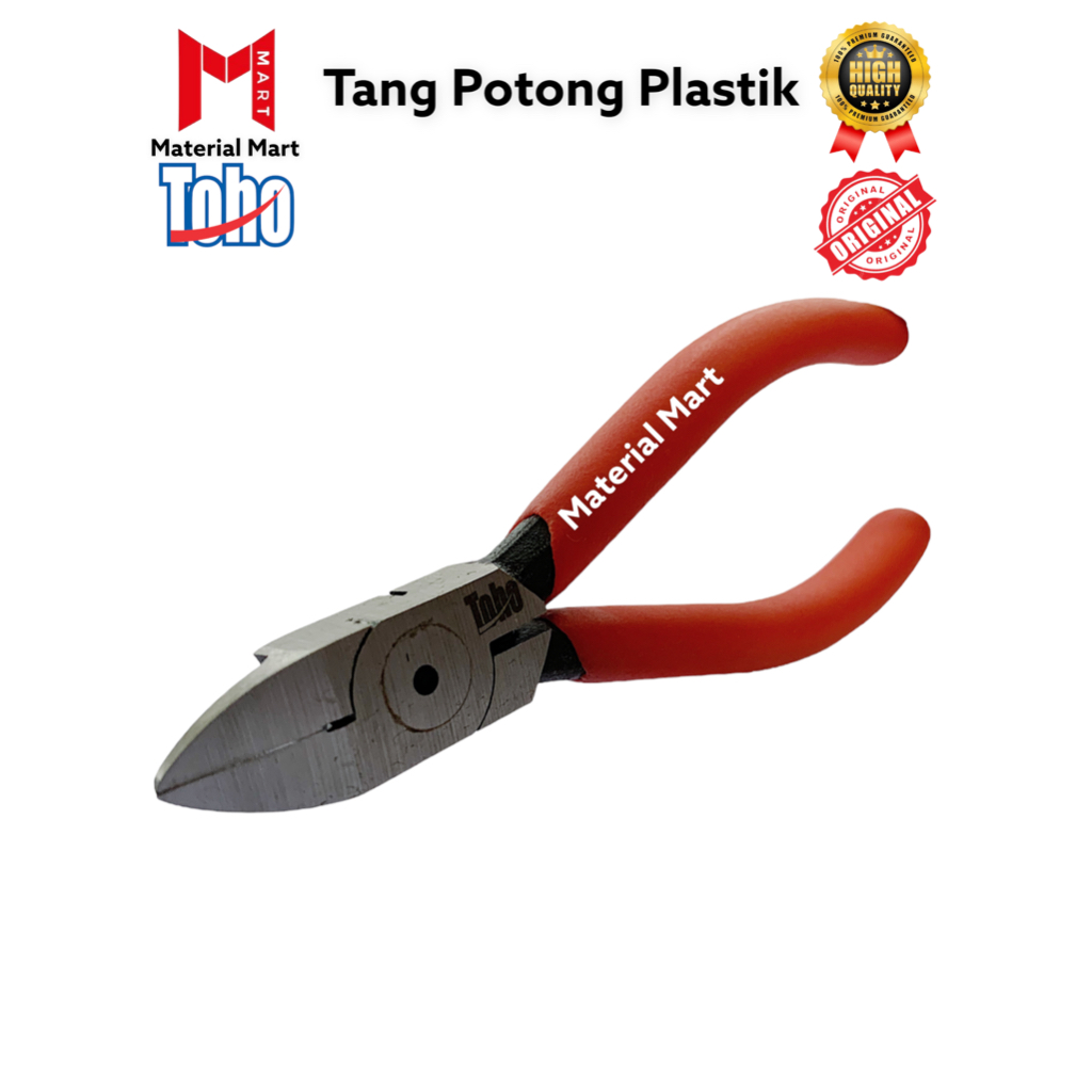 Tang Potong Plastik Toho 5 Inch |Tang Potong 6 Inch Toho|Cutting Plier | Material Mart