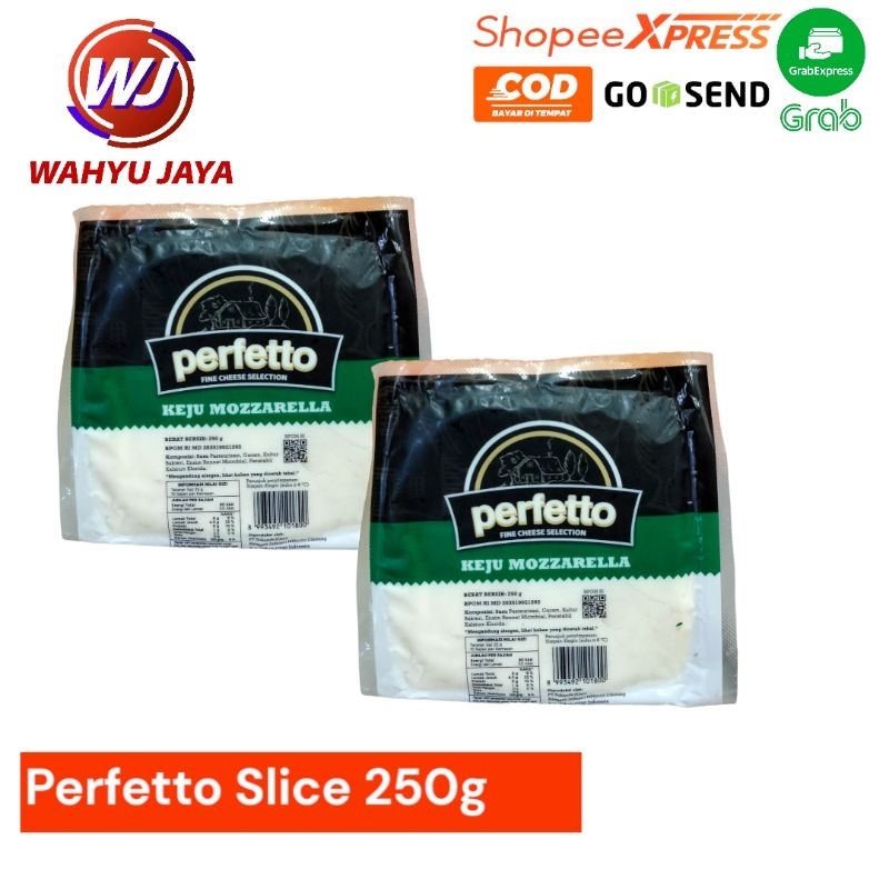 

Cheese Mozarella Perfetto Slice 250g