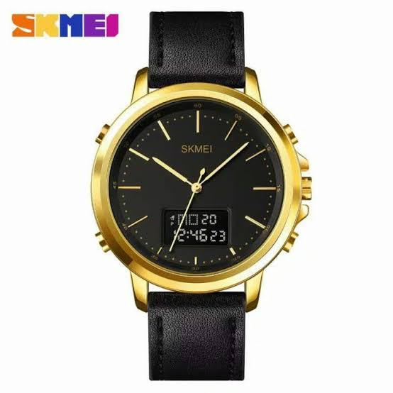 JAM TANGAN ORIGINAL SKMEI 1652//JAM TANGAN PRIA//WANITA SKMEI 1652 ORIGINAL WATERESISTAN//JAM TANGAN LEATHER STRAP/