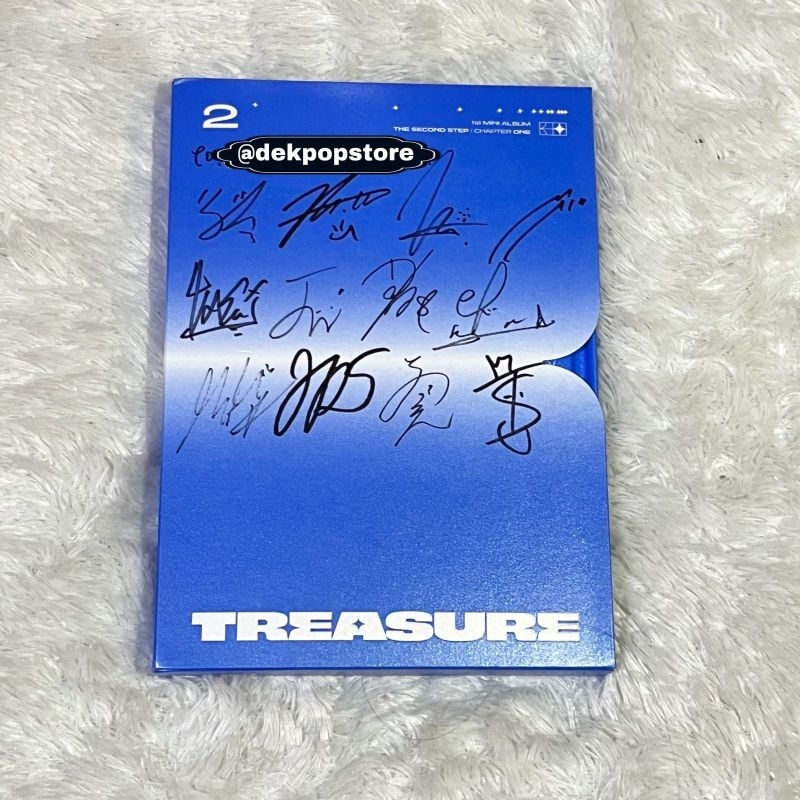 TREASURE SIGNED ALBUM OT12 OFFICIAL