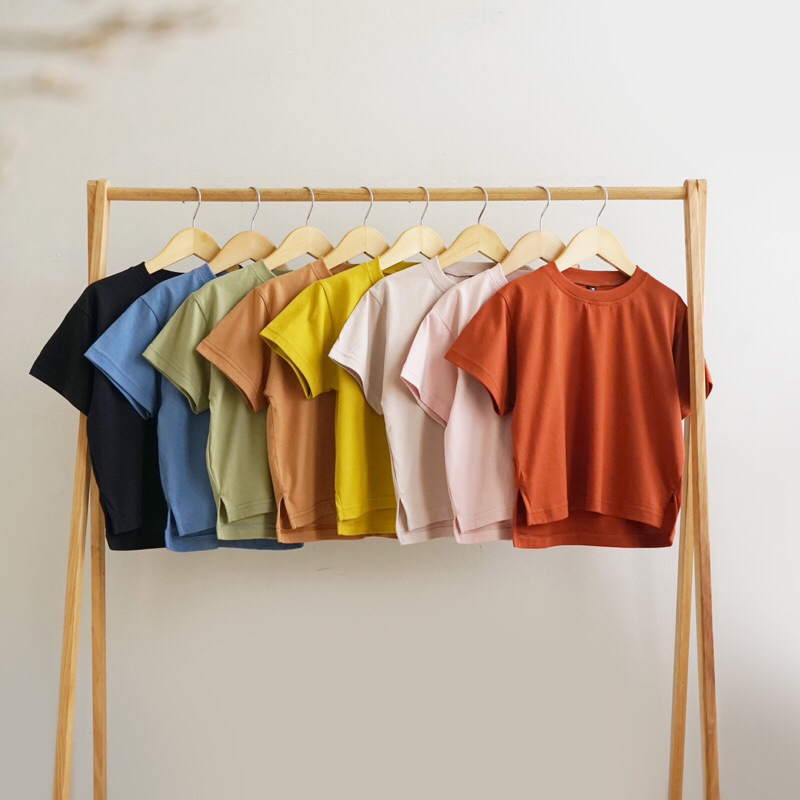 LEA Kids Oversize Tee Basic | Kaos Anak Unisex