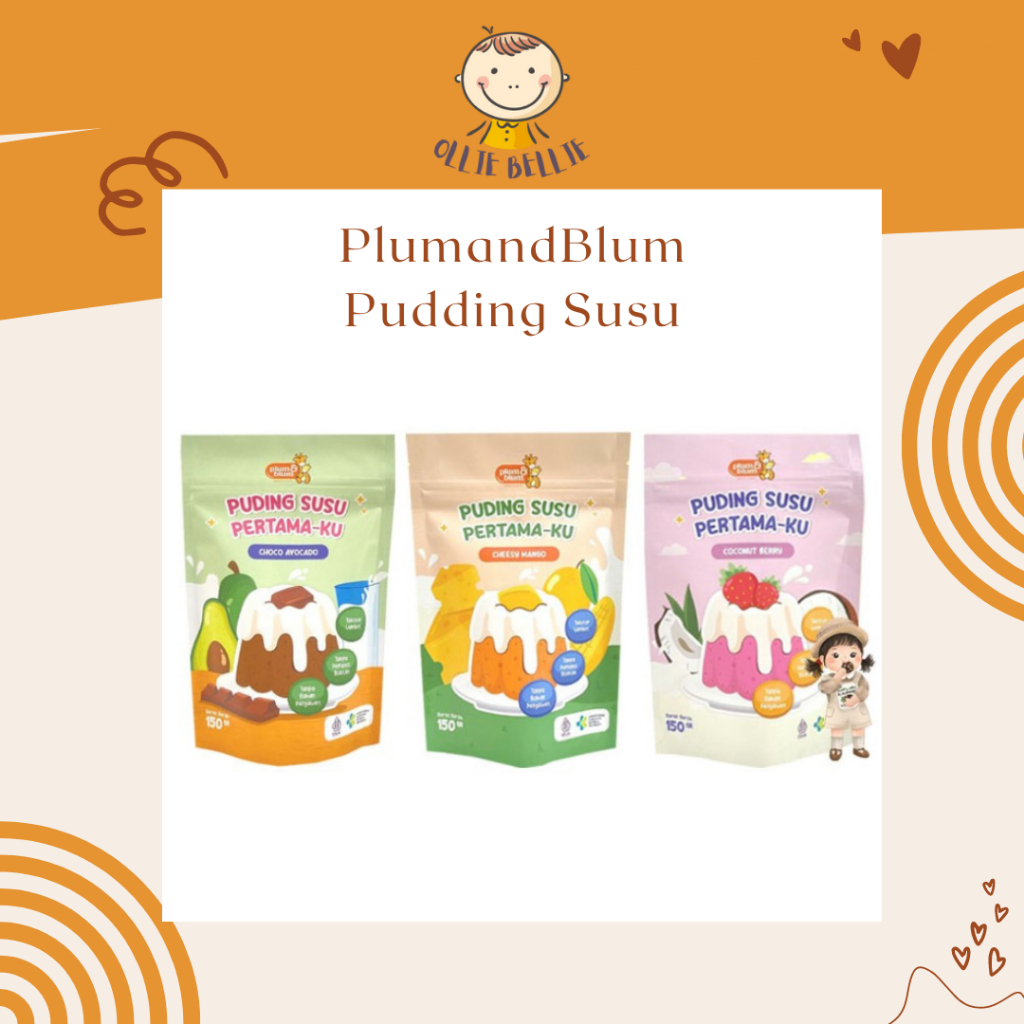 

PLUMANDBLUM pudding susu pertama mpasi