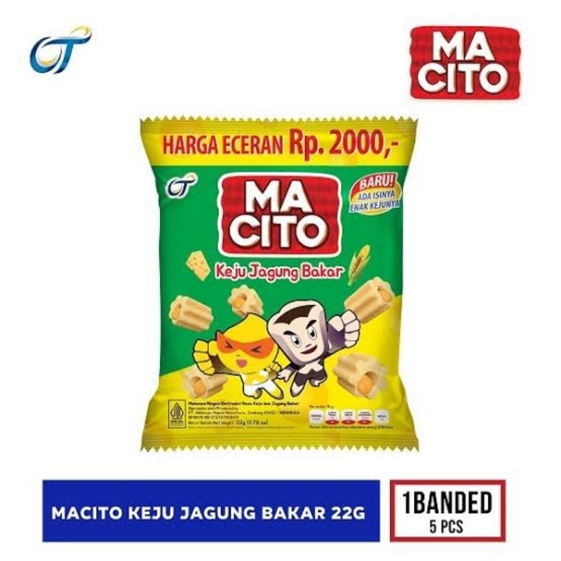 ✨ FSFF ✨ 5pc Macito Snack Keju Jagung Bakar