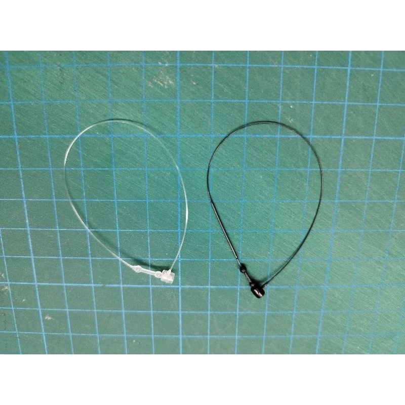 

tali hangtag plastik 25 pcs hitam atau putih