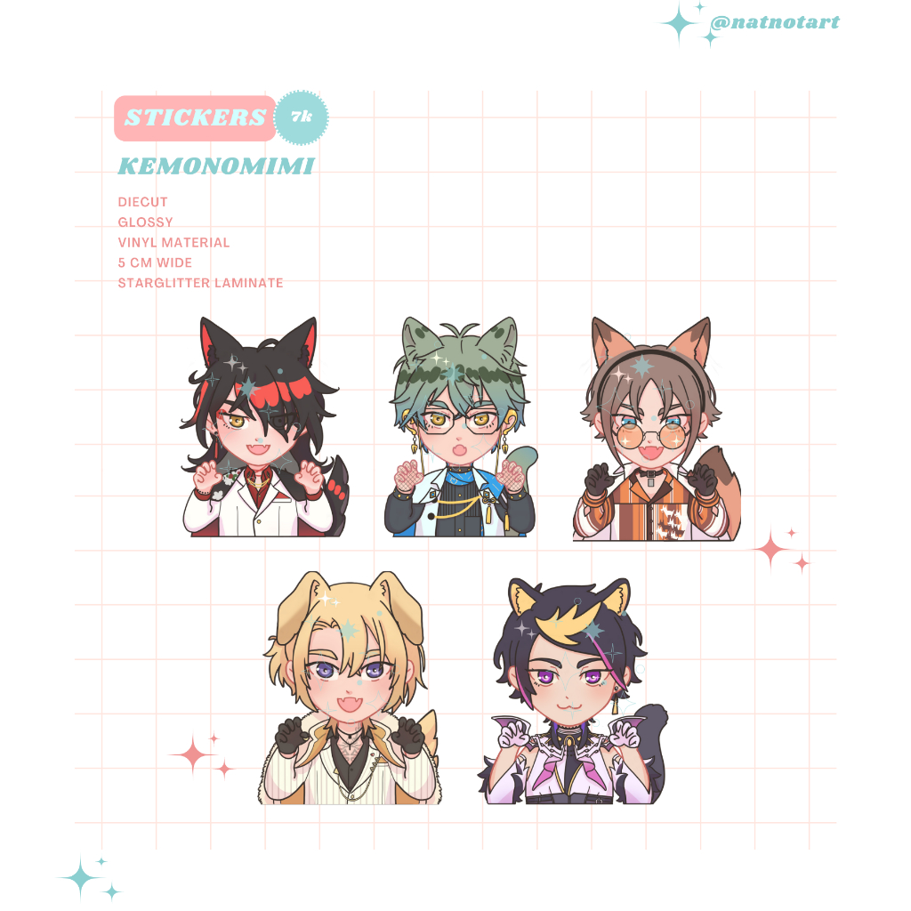 

Sticker Nijisanji EN Luxiem