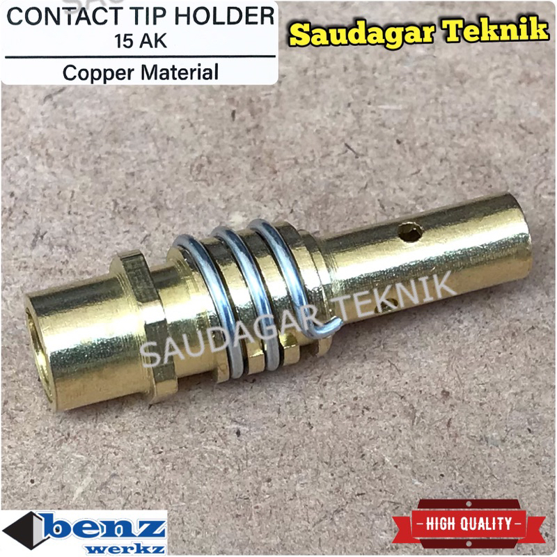 Contact Tip Holder MB 15 AK Contact Tip Holder Mesin Las Mig MB15AK
