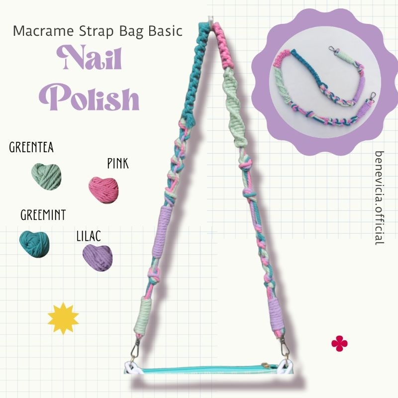 Strap Bag Macrame / Tali Tas Macrame