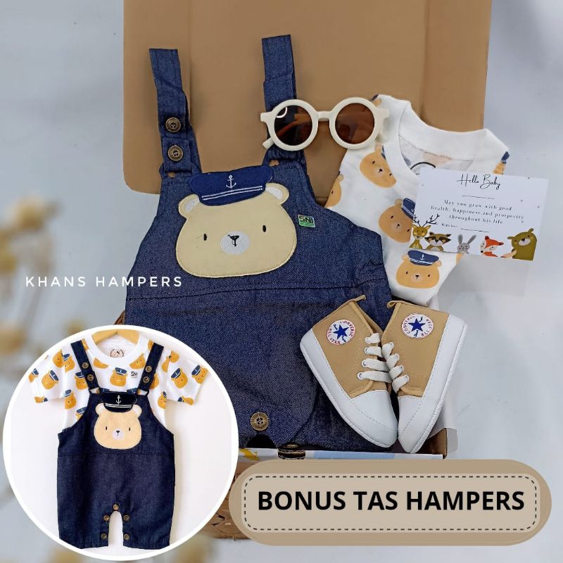 Hampers bayi/kado bayi/parcel bayi/kado lahiran/khans hampers/hampers bayi laki laki/hampers bayi perempuan/jumper bayi laki laki/parsel bayi /jumper bayi laki laki / jumper bayi perempuan /kado untuk bayi/anak/ kado anak/set anak perempuan /overall anak