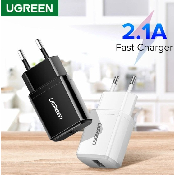 Ugreen Adapter Charger USB-A 5V 2.1A Fast Charger iPhone Samsung Xiaomi Hua...