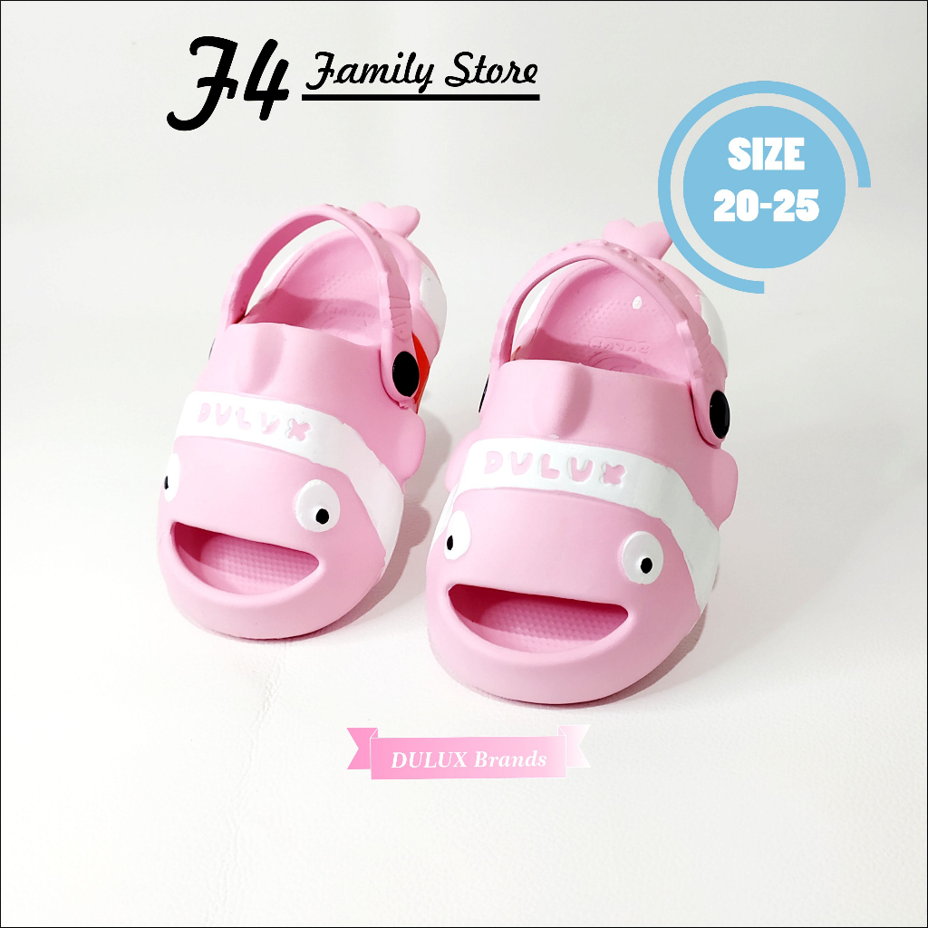 Sendal Anak Laki Laki Terbaru Motif Ikan Nemo Tali Belakang Usia 1 3 Tahun