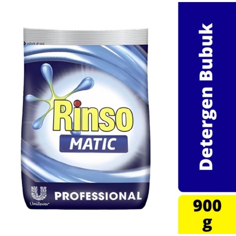 Rinso matic bubuk 900 gram